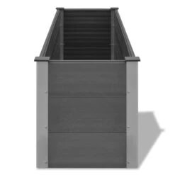 Lit Surélevé De Jardin WPC 195x50x54 Cm Gris -Maison Eclat Boutique lit sureleve de jardin wpc 195x50x54 cm gris 8718475568704 1362017