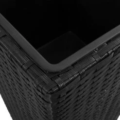 Lits Surélevés De Jardin 3 Pcs Résine Tressée Noir -Maison Eclat Boutique lits sureleves de jardin 3 pcs resine tressee noir 3666722331906 973336