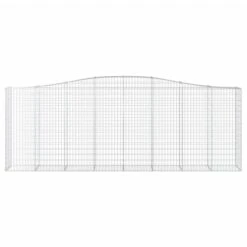 Paniers à Gabions Arqués 2 Pcs 400x50x140/160 Cm Fer Galvanisé 11 Paniers à Gabions Arqués 2 Pcs 400x50x140/160 Cm Fer Galvanisé -Maison Eclat Boutique paniers a gabions arques 2 pcs 400x50x140 160 cm fer galvanise 3666722898485 1484709