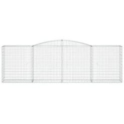 Paniers à Gabions Arqués 20 Pcs 400x50x120/140 Cm Fer Galvanisé -Maison Eclat Boutique paniers a gabions arques 20 pcs 400x50x120 140 cm fer galvanise 3666722898713 1485956