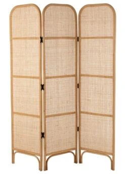 Paravent 3 Parties Naturel Jeanne L 45 Cm