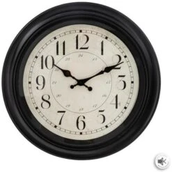 Pendule Moulure En Plastique - Ø 39 X Ep. 4,5 Cm