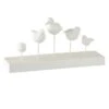 Sculpture 5 Oiseaux Sur Pied Résine Blanche Ettis -Maison Eclat Boutique sculpture 5 oiseaux sur pied resine blanche ettis 5400924023102 370985