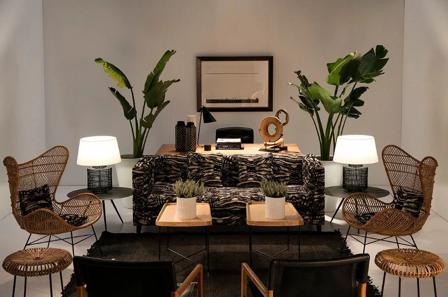 Sculpture Bois Clair Et Métal Noir Maby 4 Sculpture Bois Clair Et Métal Noir Maby – Image 2