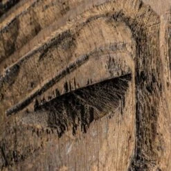 Sculpture Bois Tropical Massif Clair Tareh -Maison Eclat Boutique sculpture bois tropical massif clair tareh 223287