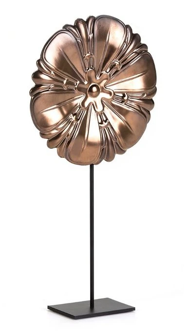 Sculpture Céramique Brun Et Métal Noir Ceroc 3 Sculpture Céramique Brun Et Métal Noir Ceroc