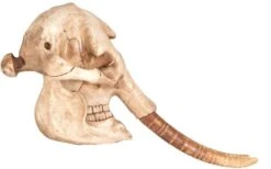 Sculpture Crâne D'éléphante Résine Naturel Vieilli Ouri -Maison Eclat Boutique sculpture crane d elephante resine naturel vieilli ouri 8430026936779 197918