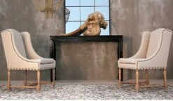 Sculpture Crâne D'éléphante Résine Naturel Vieilli Ouri -Maison Eclat Boutique sculpture crane d elephante resine naturel vieilli ouri 8430026936779 197920