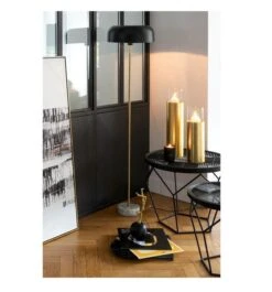 Sculpture Métal Doré Et Boule Manguier Noir Narsh - Lot De 2 -Maison Eclat Boutique sculpture metal dore et boule manguier noir narsh lot de 2 5415203962775 357570