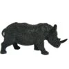 Sculpture Rhinocéros Polyrésine Noire Zoorin -Maison Eclat Boutique sculpture rhinoceros polyresine noire rino 3248117547309 413998