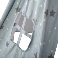 Tipi 5 Pieds H.160 Cm - Argent - Style Enfant -Maison Eclat Boutique tipi 5 pieds h 160 cm argent style enfant 3560238325759 666711