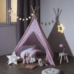 Tipi Déco H.160 Cm - Gris Foncé - Style Enfant -Maison Eclat Boutique tipi deco h 160 cm gris fonce style enfant 3560233815491 666724
