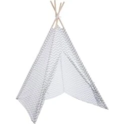 Tipi Déco H.160 Cm - Gris - Style Enfant