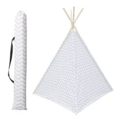 Tipi Déco H.160 Cm - Gris - Style Enfant -Maison Eclat Boutique tipi deco h 160 cm gris style enfant 3560238908068 783920