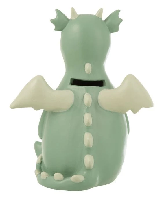 Tirelire Dragon Résine Vert Menthe Drago H 18 Cm 4 Tirelire Dragon Résine Vert Menthe Drago H 18 Cm – Image 2