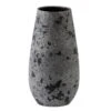 Vase Céramique Grise Et Noire Liath H 35 Cm - Lot De 2