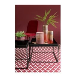 Vase Cylindrique Verre Ocre Et Bordeaux Winno H 28 -Maison Eclat Boutique vase cylindrique verre ocre et bordeaux winno h 28 5415203968463 370763