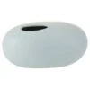 Vase Ovale Céramique Bleu Pastel Marino H 13 Cm -Maison Eclat Boutique vase ovale ceramique bleu pastel marino h 13 cm 5400924011017 373910