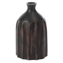 Vase Résine Marron Foncé Cintee