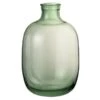 Vase Rond Verre Vert Clair Uchi H 37 Cm -Maison Eclat Boutique vase rond verre vert clair uchi h 37 cm 5400924037017 379834