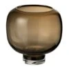 Vase Sur Pied Verre Marron Cintee H 21 Cm -Maison Eclat Boutique vase sur pied verre marron cintee h 21 cm 5400924036904 372298