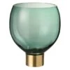 Vase Sur Pied Vert Verre Et Doré Geera -Maison Eclat Boutique vase sur pied vert verre et dore geera 5400924037031 380833