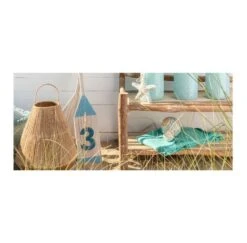 Vase Verre Et Pied Bois Recyclé Azura H 30 Cm -Maison Eclat Boutique vase verre et pied bois recycle azura h 20 cm 5400924017323 371635