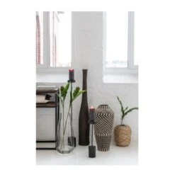 Vase Verre Gris Cintee H 50 Cm - Lot De 2 -Maison Eclat Boutique vase verre gris cintee h 50 cm lot de 2 5415203924612 372398