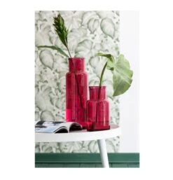 Vase Verre Rose Foncé Ocel H 45 Cm -Maison Eclat Boutique vase verre rose fonce ocel h 45 cm 5400924041977 372699