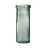 Vase Verre Vert Indie H 28 Cm
