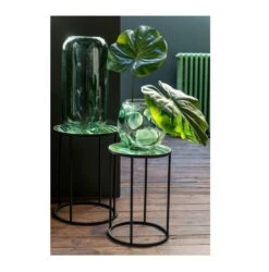 Vase Verre Vert Verde H 36 Cm -Maison Eclat Boutique vase verre vert verde h 36 cm 5400924037062 375866